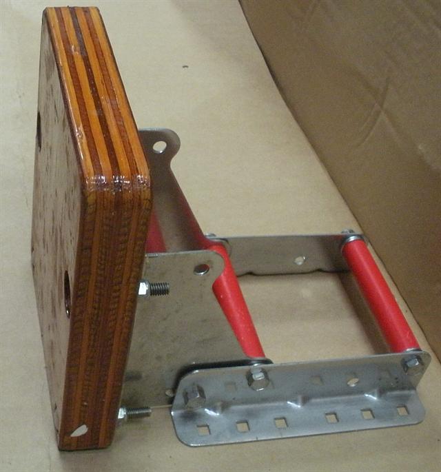 Garelick 71058 Stainless Steel Outboard Motor Bracket for Transom