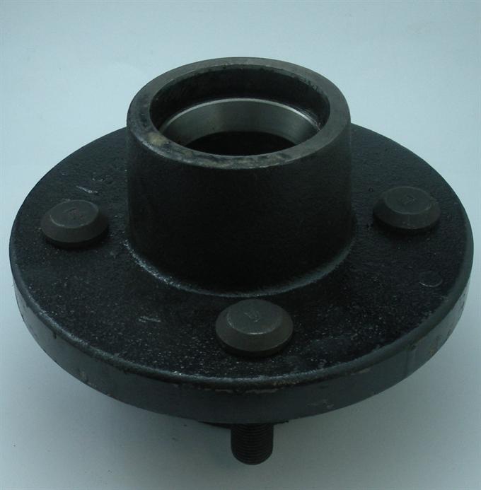 Cast Iron 4 Lug Trailer Hub for 1" and 11/16" Bearings 20757 eBay