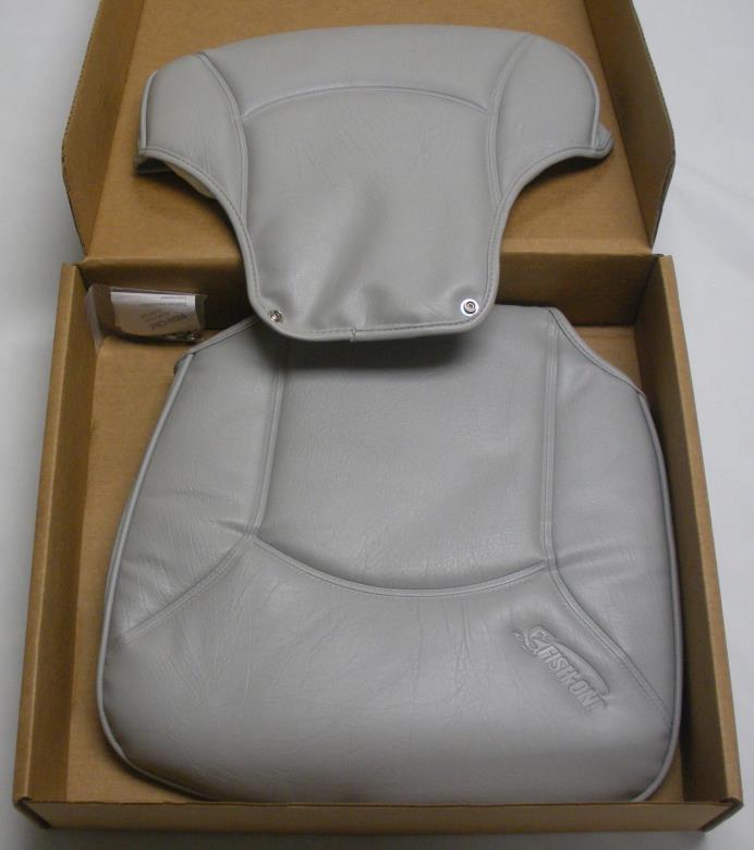 Tempress 53133 AllWeather LowBack Gray Boat Seat CUSHION ONLY 11097