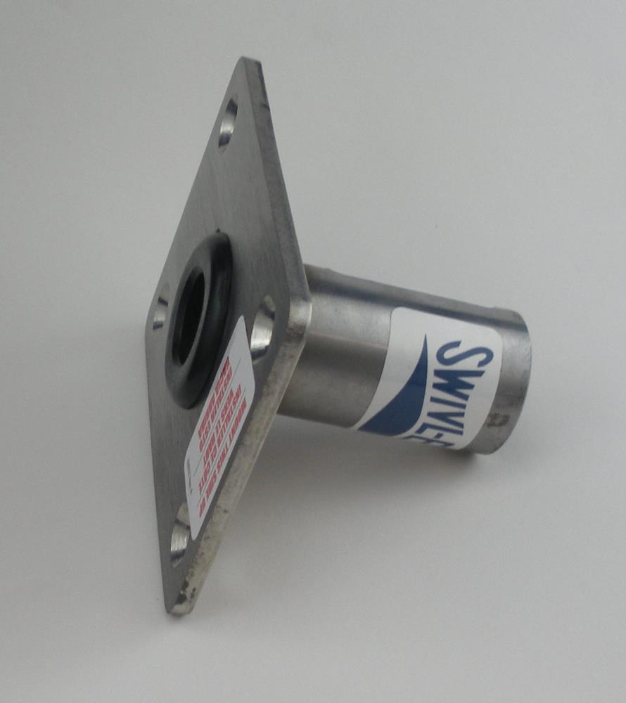 Swivleze 63439 Stainless Pedestal Seat Base Plate 3"x4" for 3/4