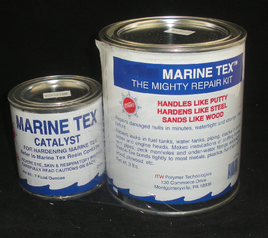 MARINE-TEX EPOXY REPAIR KIT QUART KIT WHITE 4049