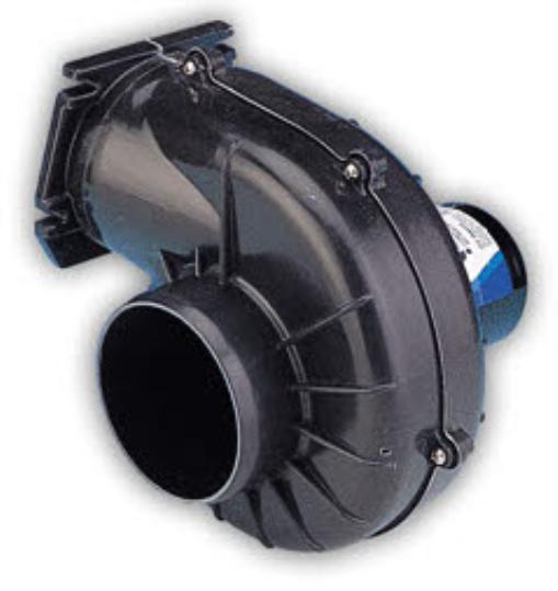 Jabsco 35400-0000 4"" 250 Cfm Blower Flangemount 12V