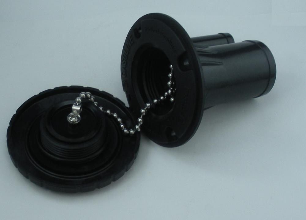 Attwood 99200GB1 Round Gas Fill Vented Black Cap for 1.5" Hose 22976 eBay