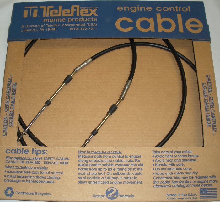 SeaStar CCX63330 Xtreme Universal Control Cable 30 FT 33C Type Teleflex