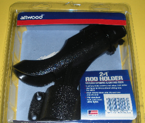 roberts by attwood fishing rod holder w/Bi-Axis Mnt White 5009-W4 Also available in convenient twin pack. Attwood 12750-6 Rod Storage Holder
