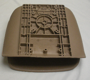 TEMPRESS 45564 ALL WEATHER HI-BACK SHELL SEAT WITH T-NUTS Sahara Brown 11088
