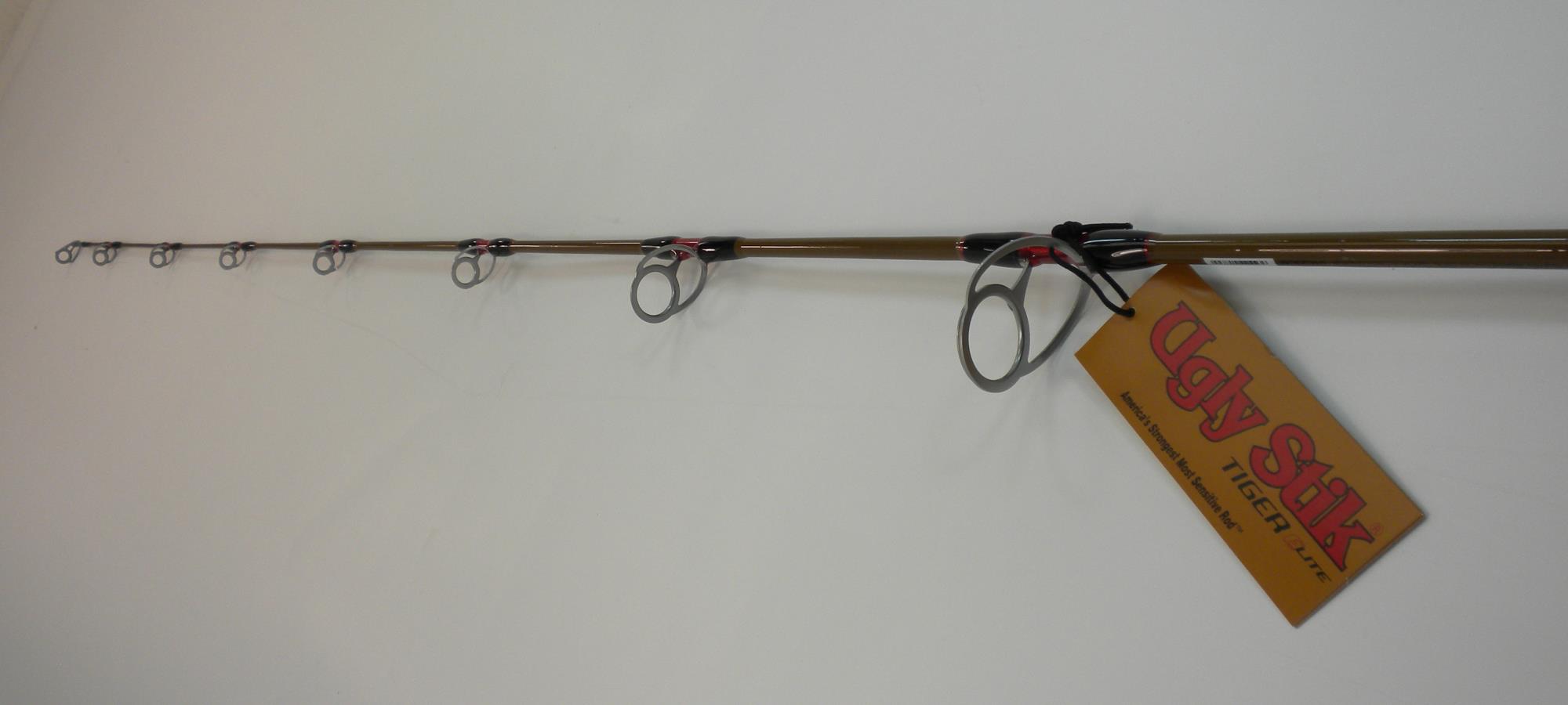 shakespeare ugly stik 6'6 tiger rod Ugly Stik USTEJG50100S661 Tiger Elite Jig Spinning Rod