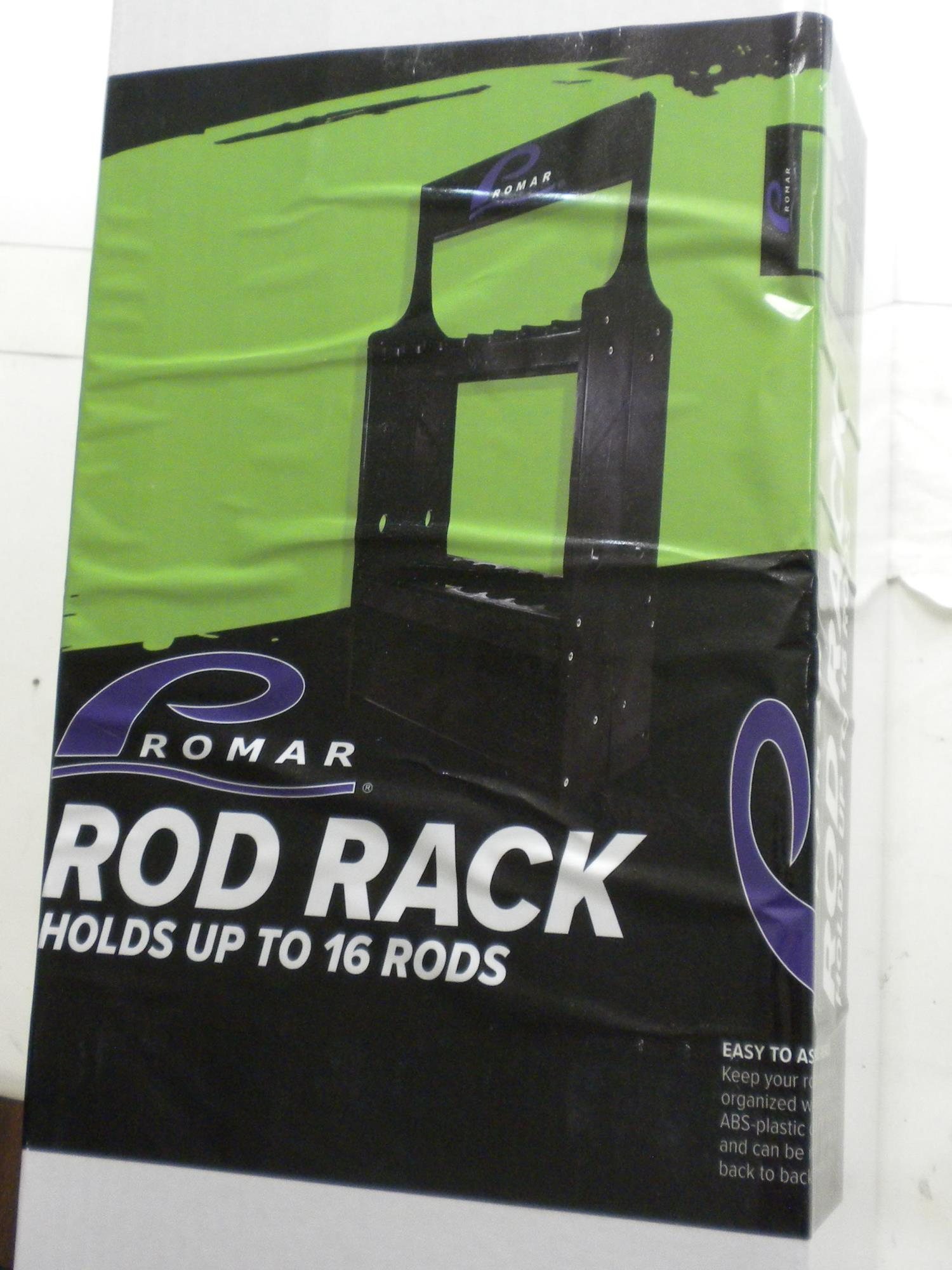 Rod Rack Abs Promar RK100 16 Slot ABS Free Standing Plastic Rod Rack 837508005158| eBay
