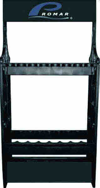 Prometer 100 Rack Price Promar RK100 16 Slot ABS Free Standing Plastic Rod Rack 837508005158| eBay