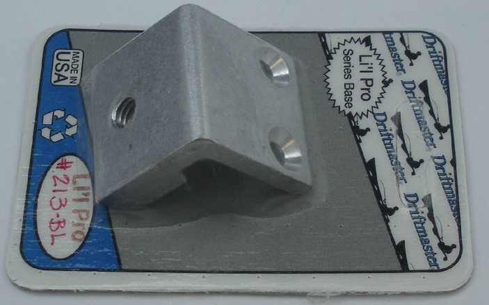 Driftmaster 213BL Left Thread Side Mount Base For 3/8" Lil Pro Rod Holder - Picture 2 of 5