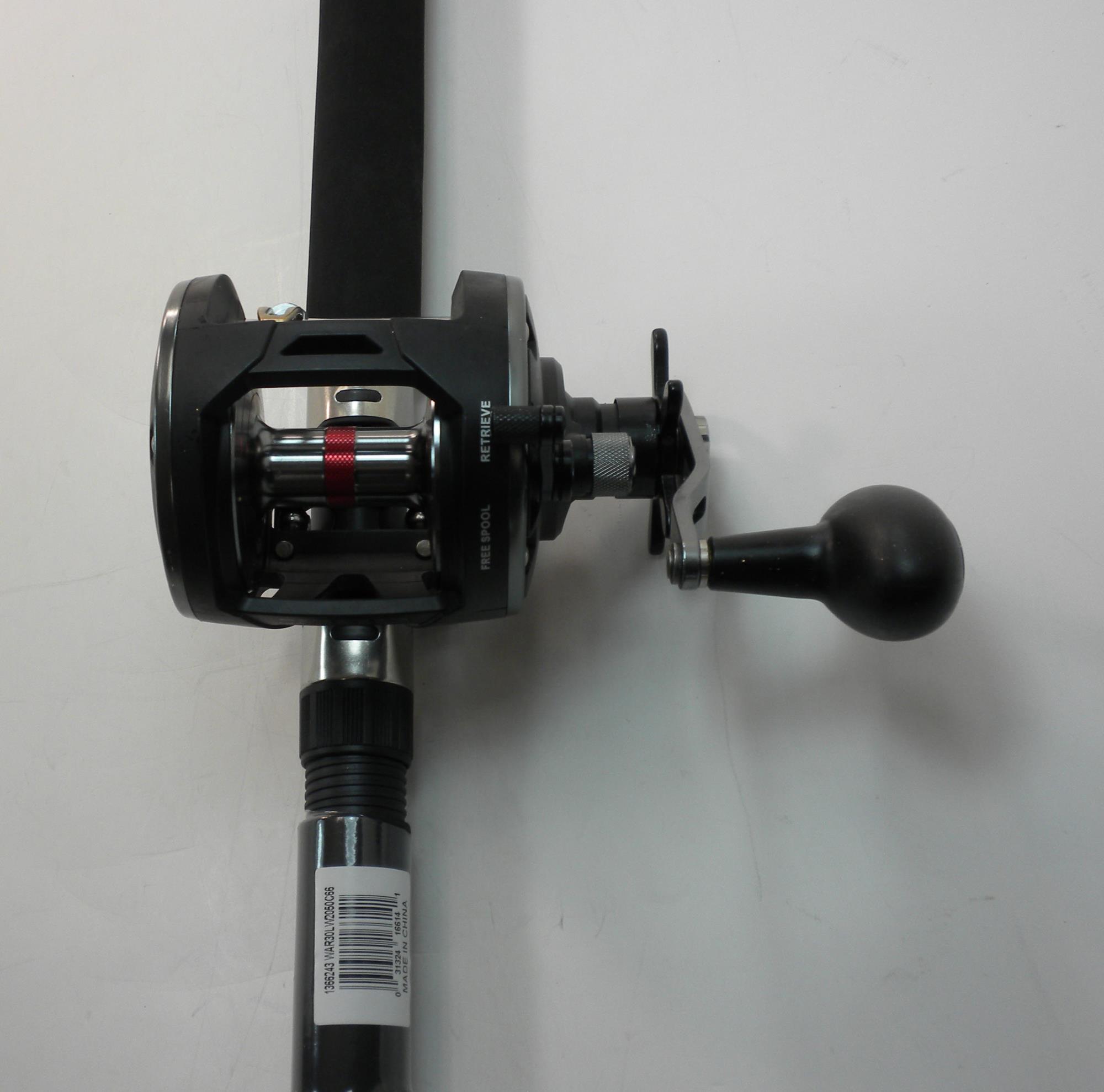 Combo de carrete de caña de guerra Penn 1366243 WAR30LW2050C66 clase 20-50 lb - Imagen 8 de 12