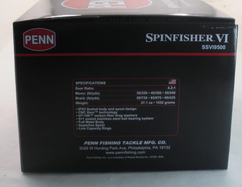 Moulinet Penn Spinfisher VI 9500