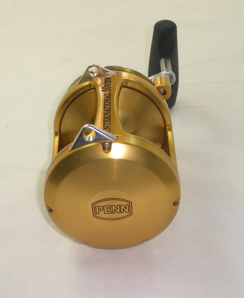 Penn 1370781 INT50VISW International Conventional 2-Speed Reel