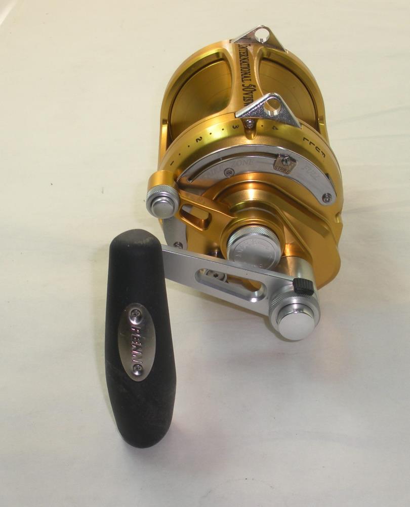 Penn 1370781 INT50VISW International Conventional 2-Speed Reel