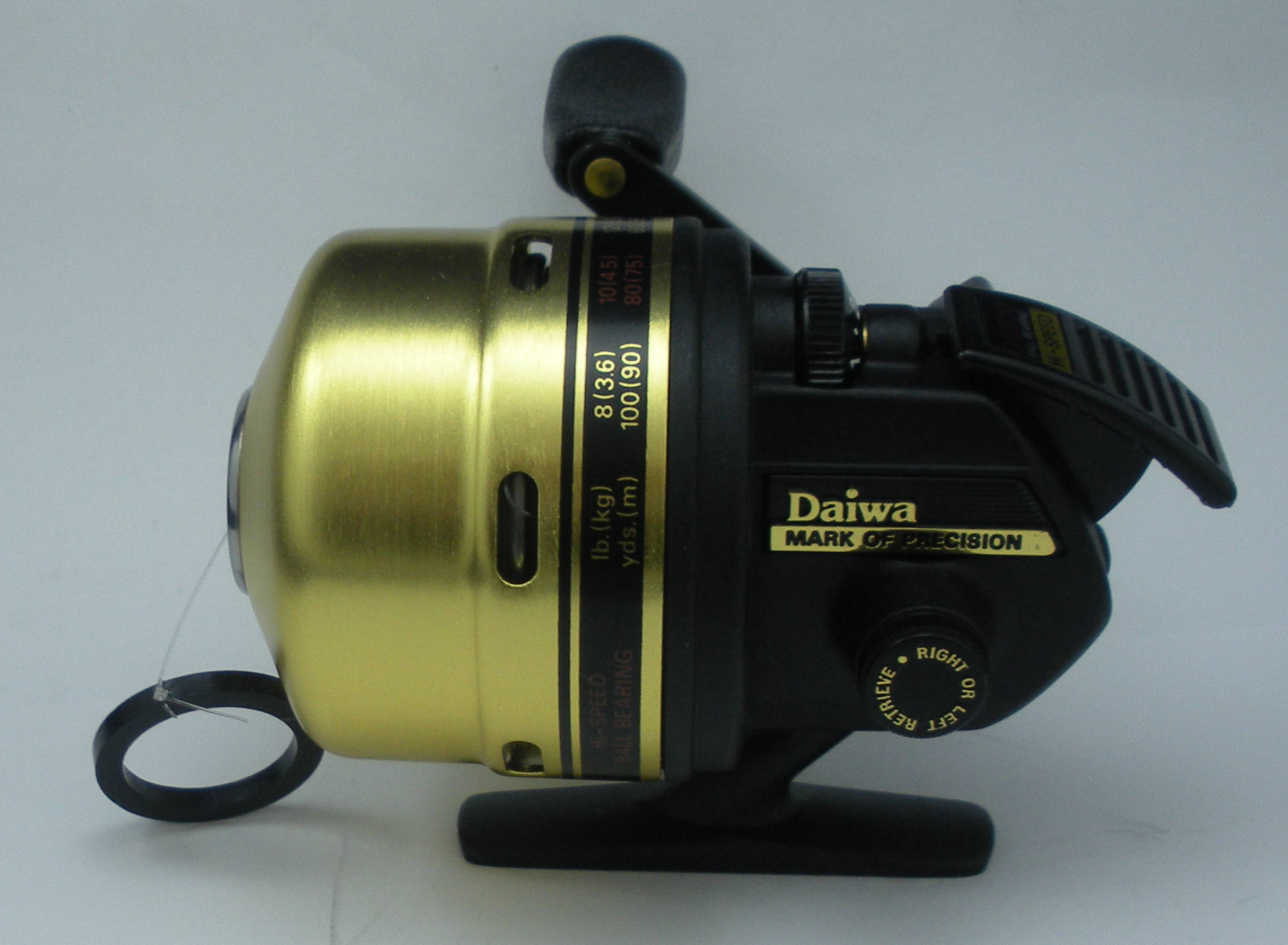 Daiwa GC100 Gold Cast III Series 1 BB Spincast Reel 12 Lb