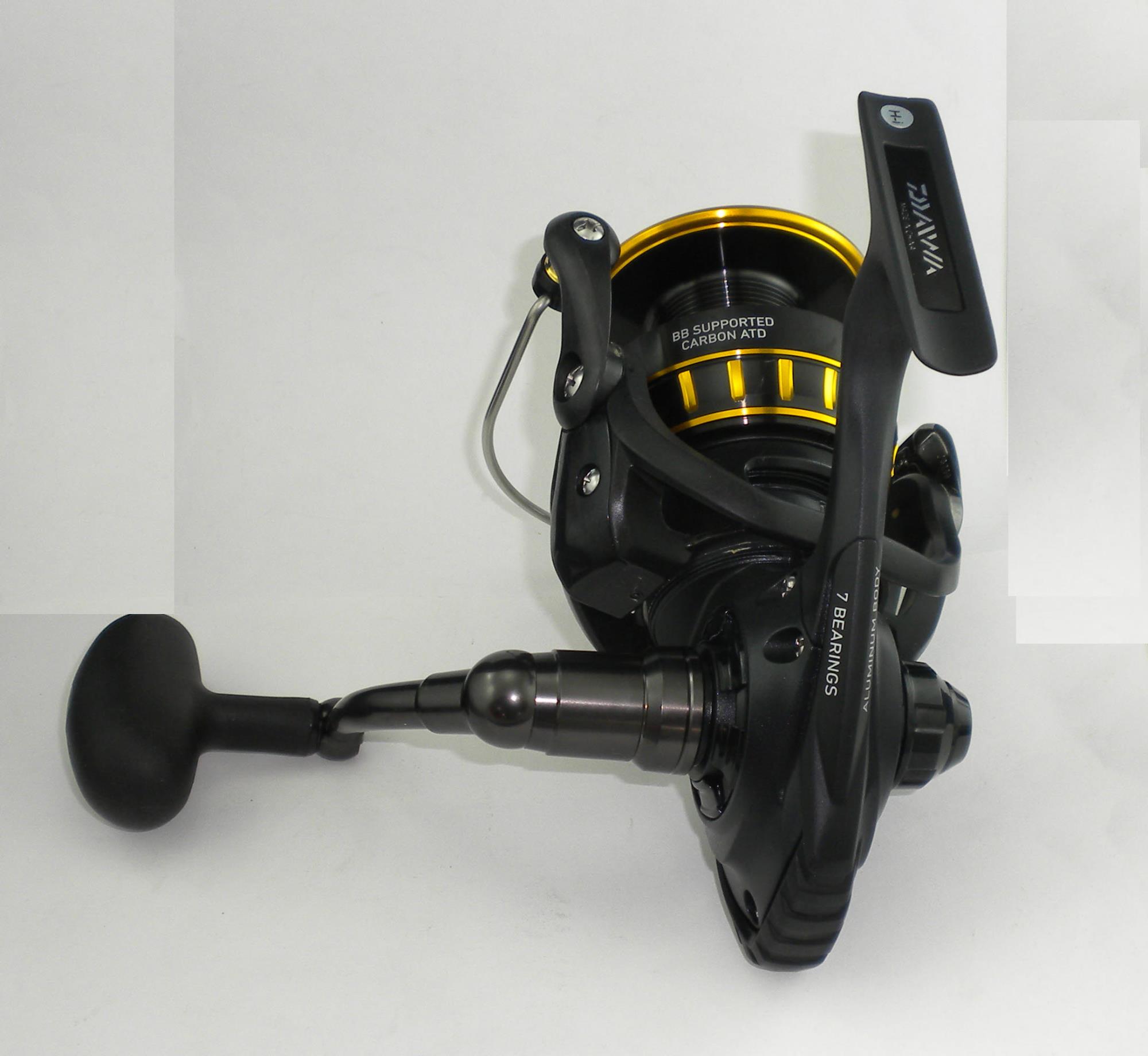 Daiwa BG5000 Black Gold Spinning Reel 20/280 yd Gear Ratio