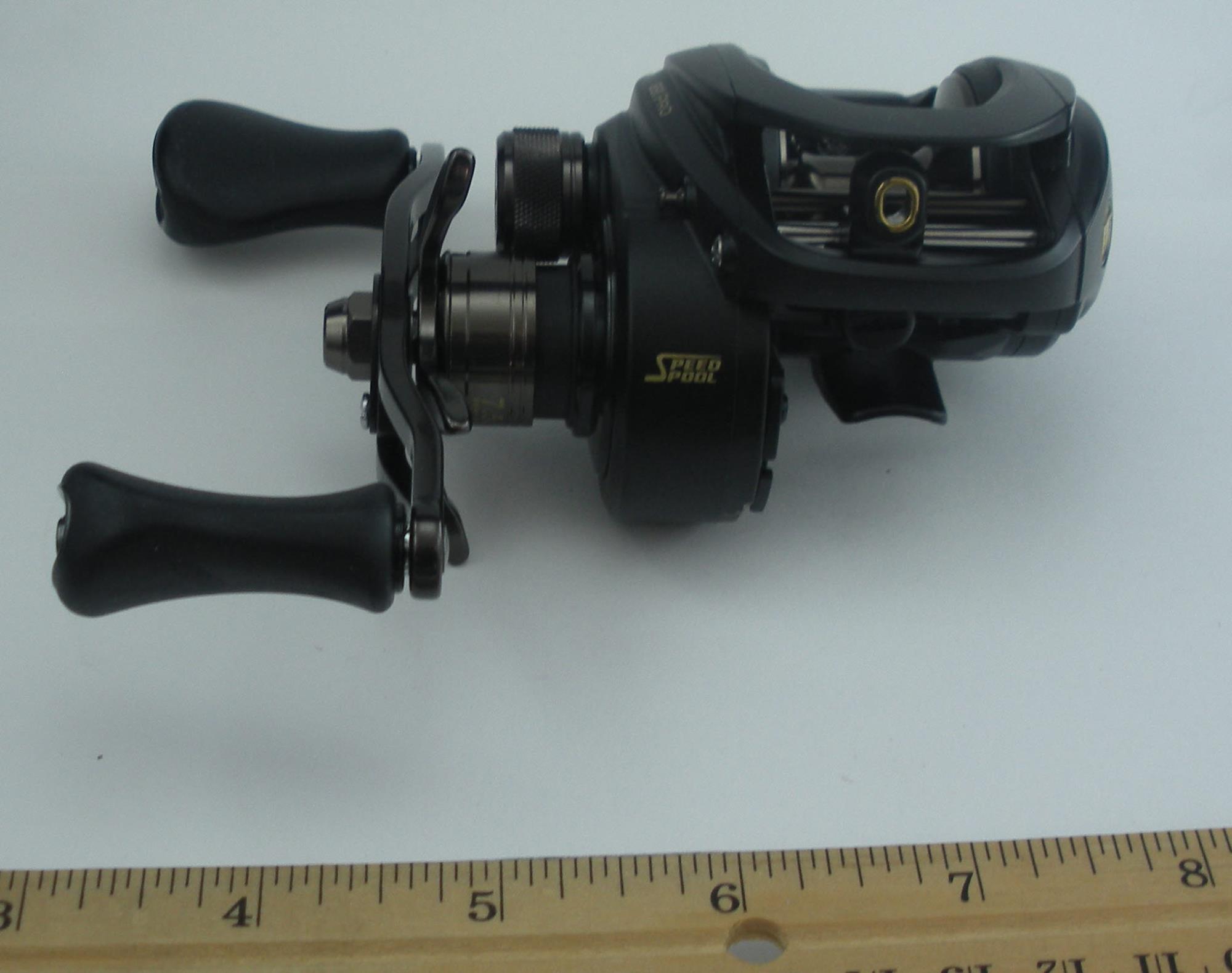 Lews PRO1SH Pro Speed Spool Baitcast Reel 10BB 7.5-1 Right Hand Zero Reverse - Picture 3 of 5