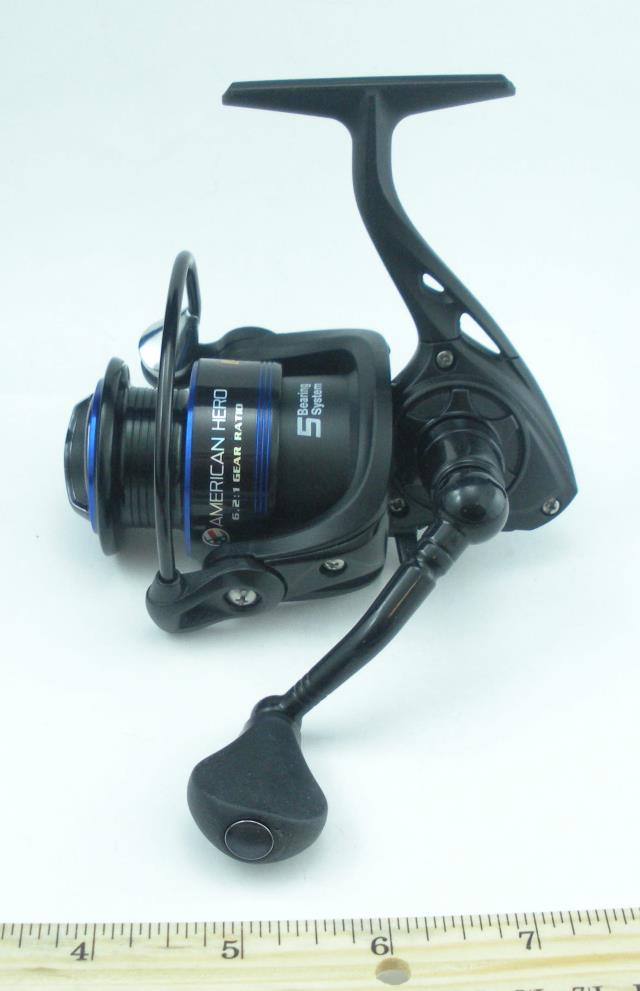 Lews AH200 American Hero Spinning Reel 4 Ball Bearing