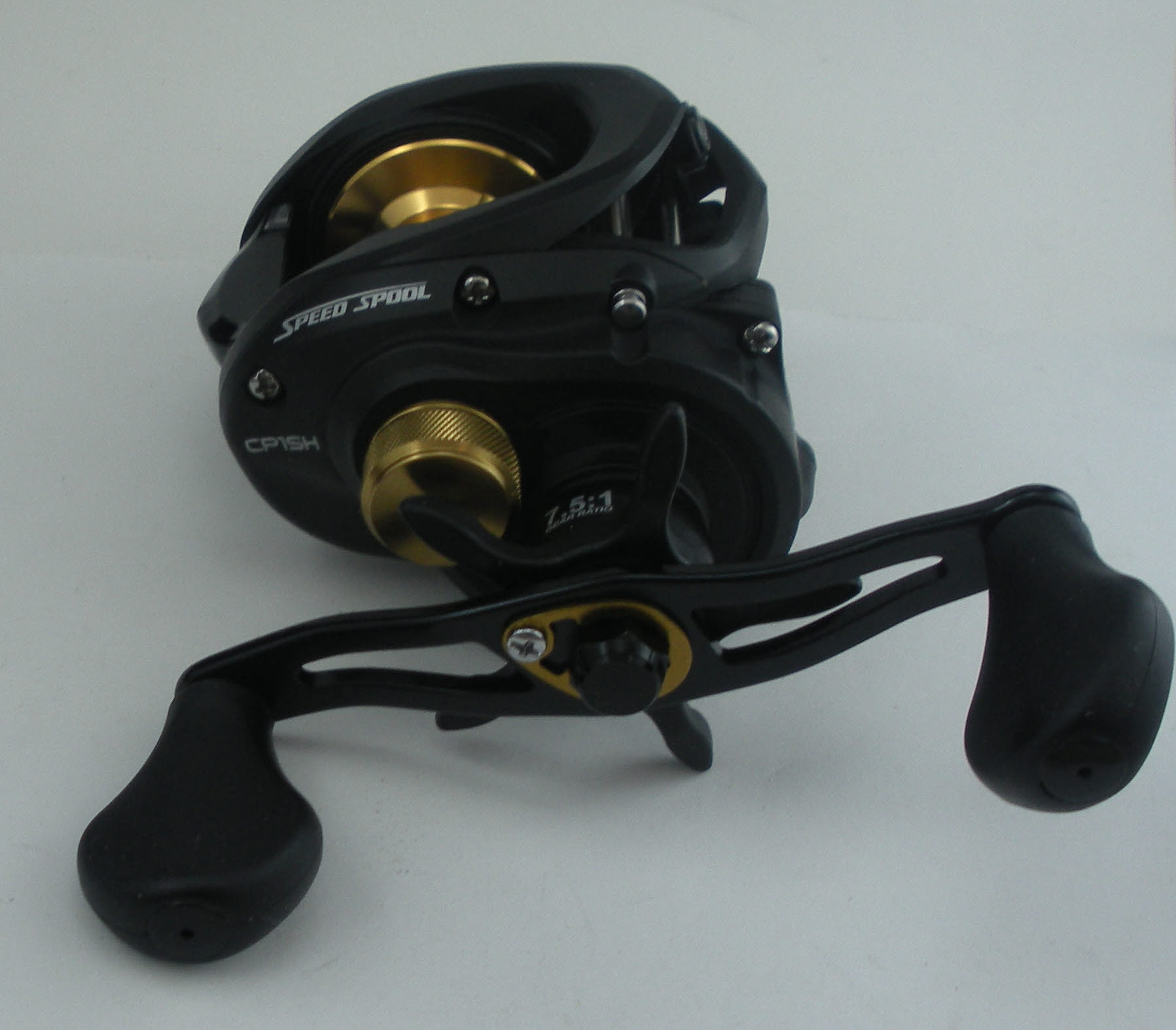 Lews CP1SH Classic Pro Speed Spool Baitcast Reel 5BB Gear Ratio 7.5-1 - Picture 2 of 7