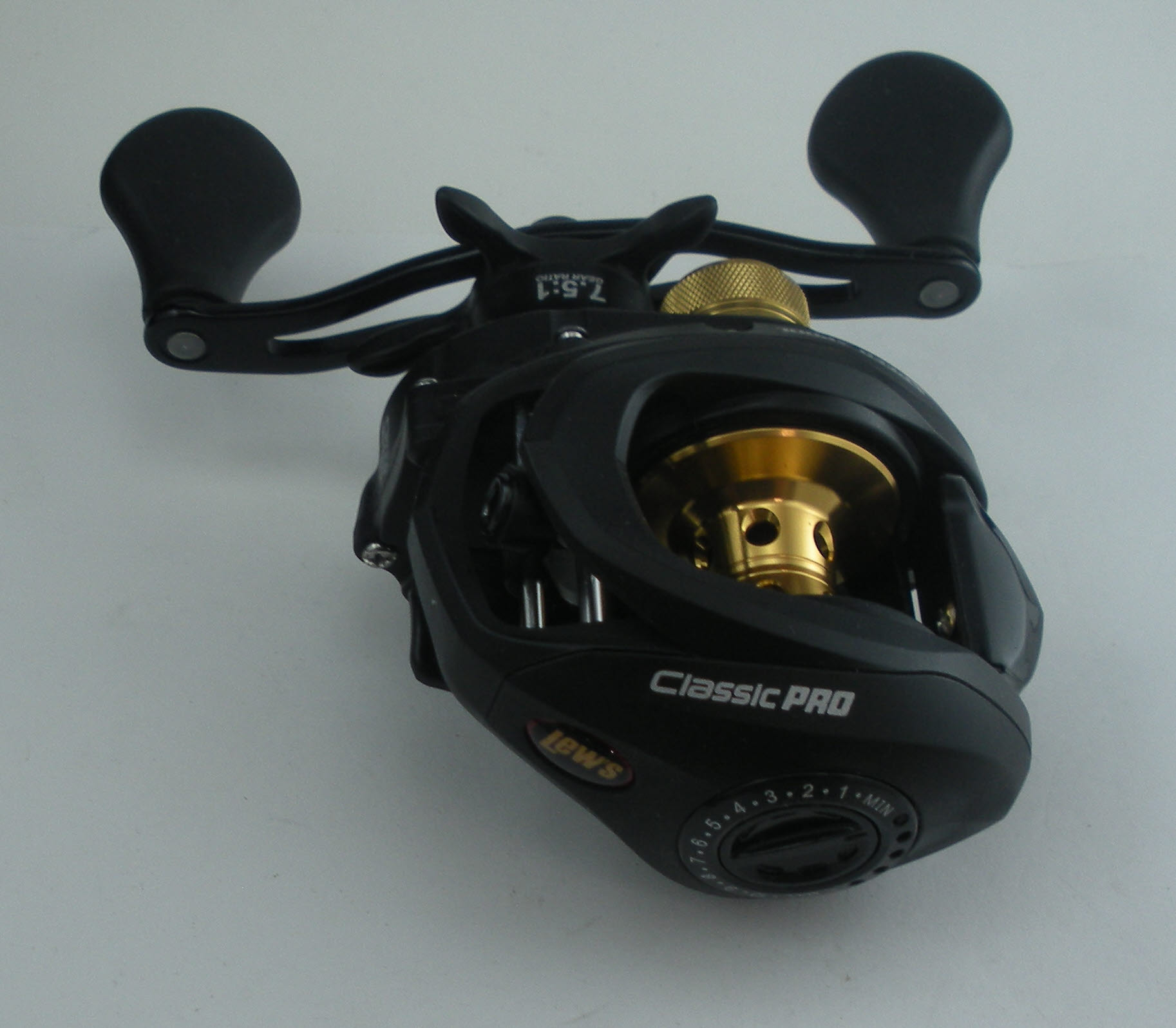 Lews CP1SH Classic Pro Speed Spool Baitcast Reel 5BB Gear Ratio 7.5-1 - Picture 3 of 7