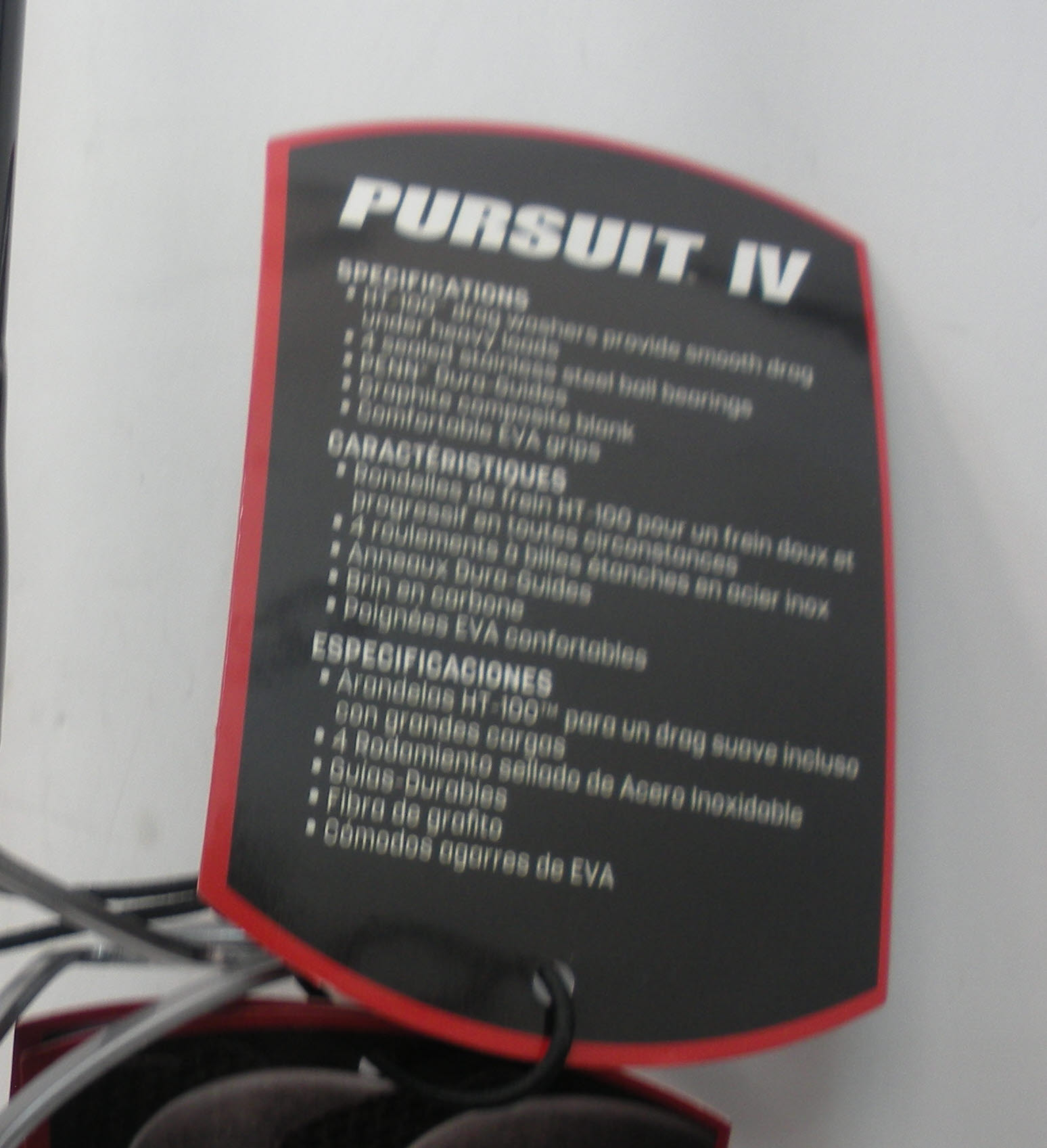 Penn  PURIV8000102H Spinning 10 ft Rod Reel Combo 1545903 Pursuit IV