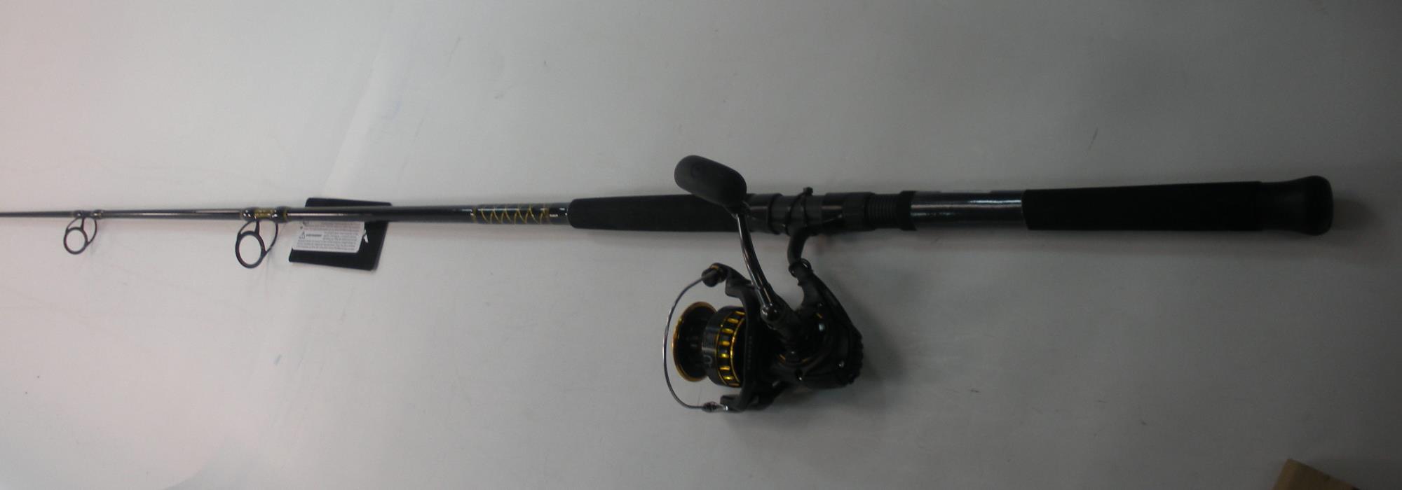 Daiwa BG4500/701MH Black Gold Spinnrolle Rod Combo 7 ft 1 Stück Med Heavy Action - Bild 2 von 11