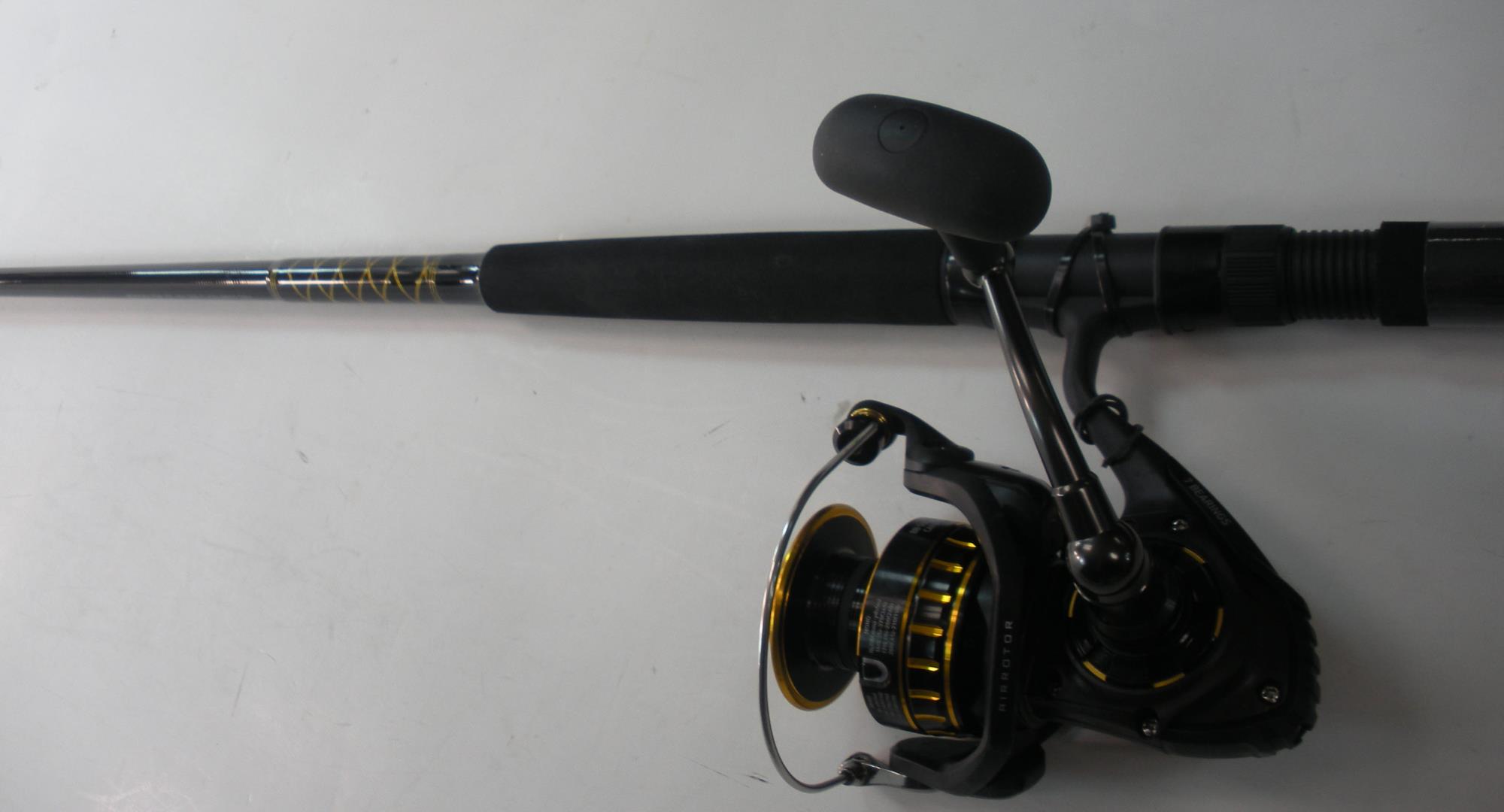 Daiwa BG4500/701MH Black Gold Spinnrolle Rod Combo 7 ft 1 Stück Med Heavy Action - Bild 5 von 11