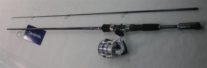 Daiwa DSK20-2B-F602ML DSK DShock 6 Ft 2 Piece Spinning Combo | eBay