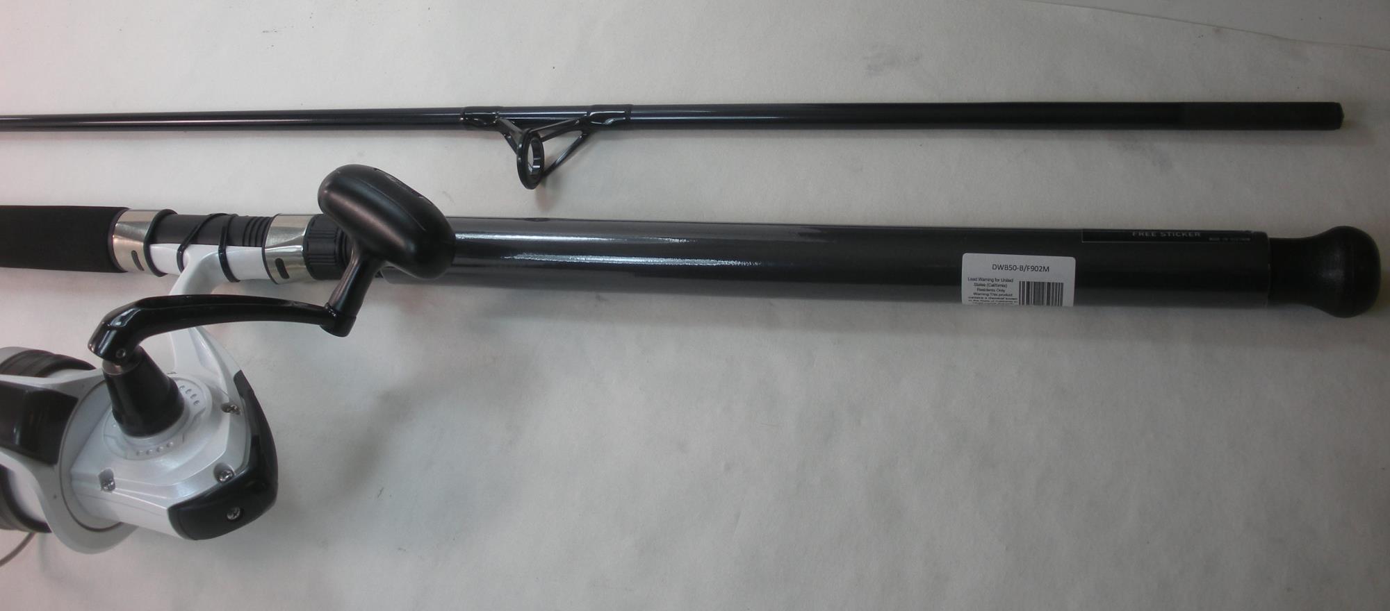 Daiwa DWB50-B/F902M 9 Ft DWave DWB Spinning Rod Reel Combo 2 pc - Picture 3 of 8