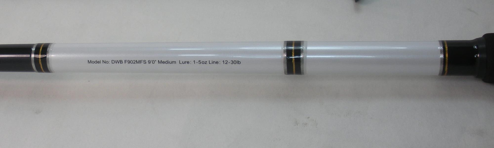 Daiwa DWB50-B/F902M 9 Ft DWave DWB Spinning Rod Reel Combo 2 pc - Picture 4 of 8