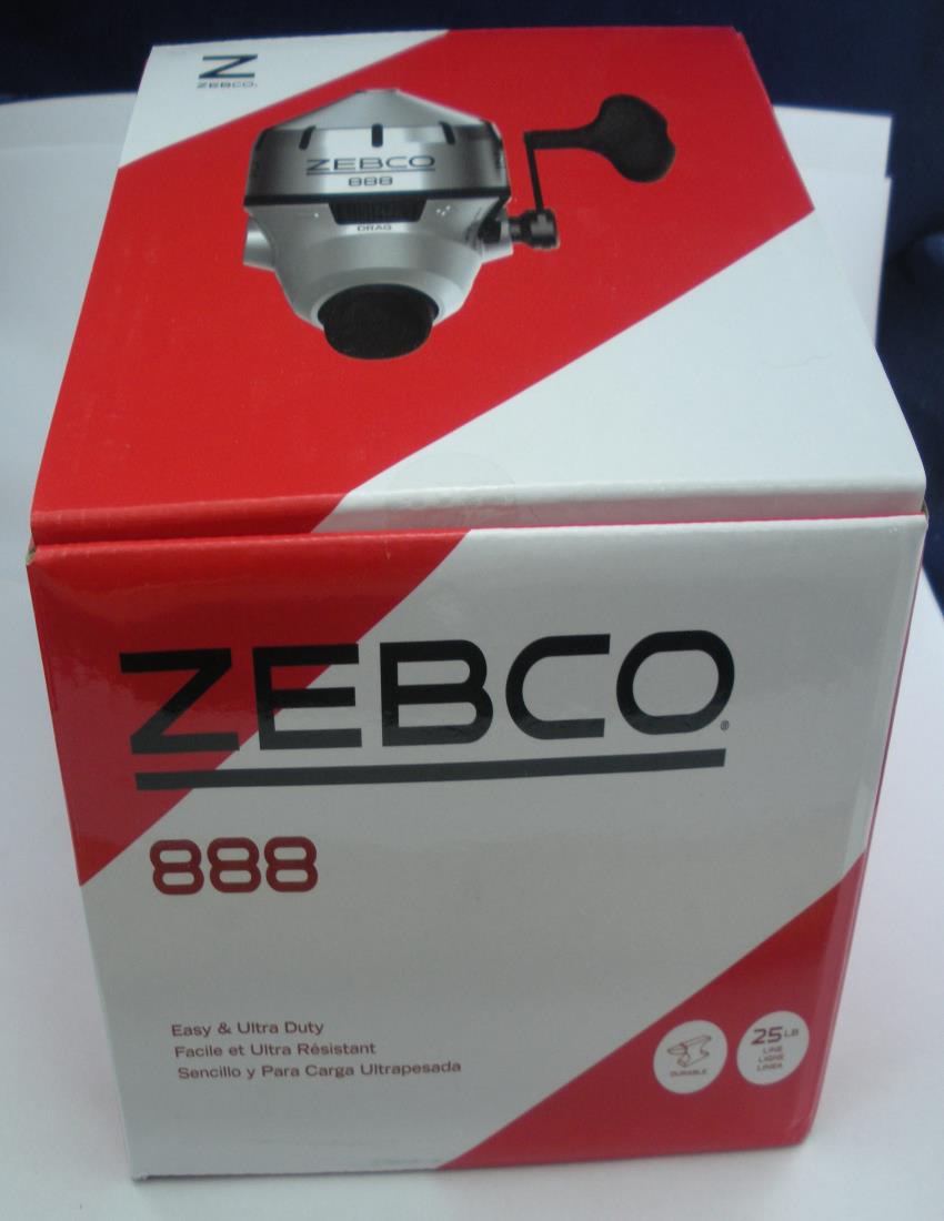Zebco 2140437 888J Spincast Reel With 25LB Line 32784638902| eBay