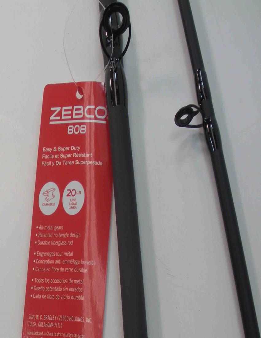 Zebco 2140434 808J702MH 808 Reel And 7ft 2pc Rod and Reel Combo - Picture 9 of 9