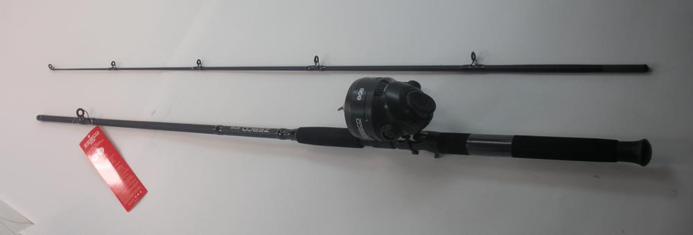 Zebco 2140434 808J702MH 808 Reel and 7ft 2pc Rod and reel Combo