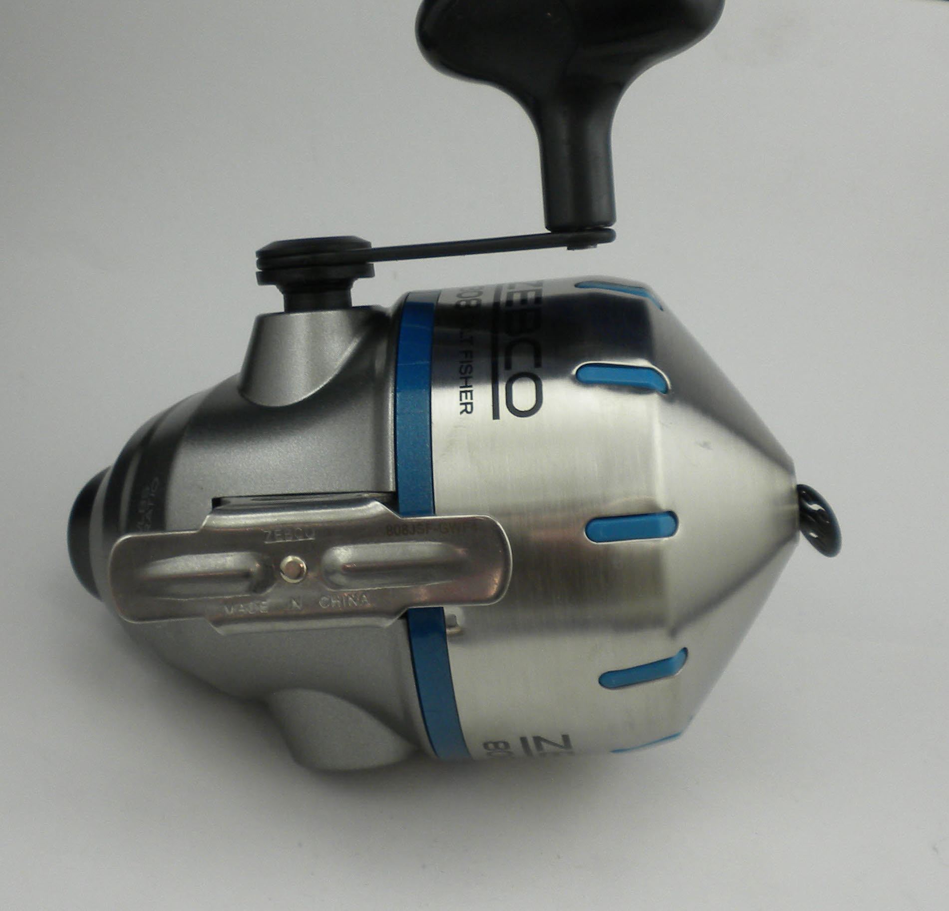 Zebco 2140439 808JSF Saltwater Spincast Push-Button Reel w/ 20Lb