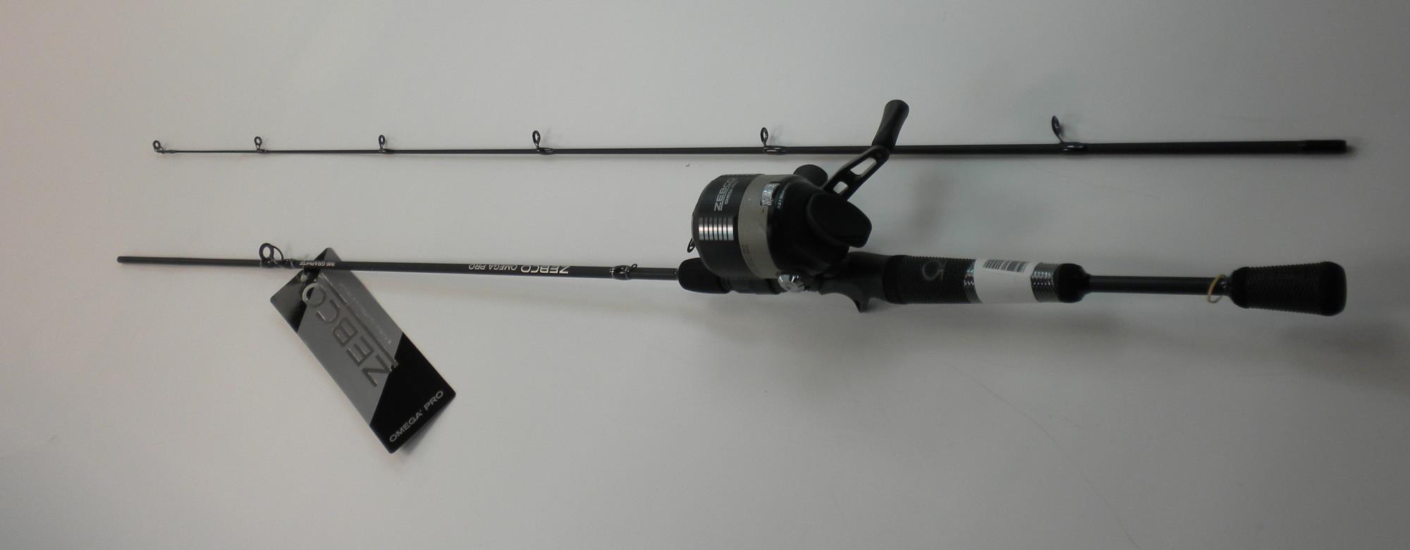 Zebco 2141643 Z030PRO602M 6Ft Omega Spincast Combo 2Pc 32784640929