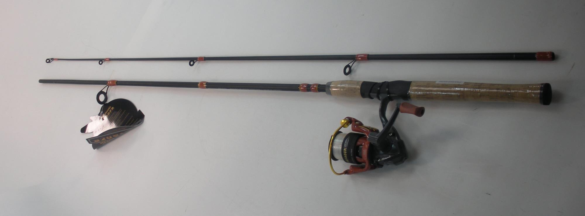 Combo de carrete de varilla giratoria Shakespeare SKPCRUS30662 1532479 Crusader 6 pies 6 pulgadas - Imagen 1 de 6