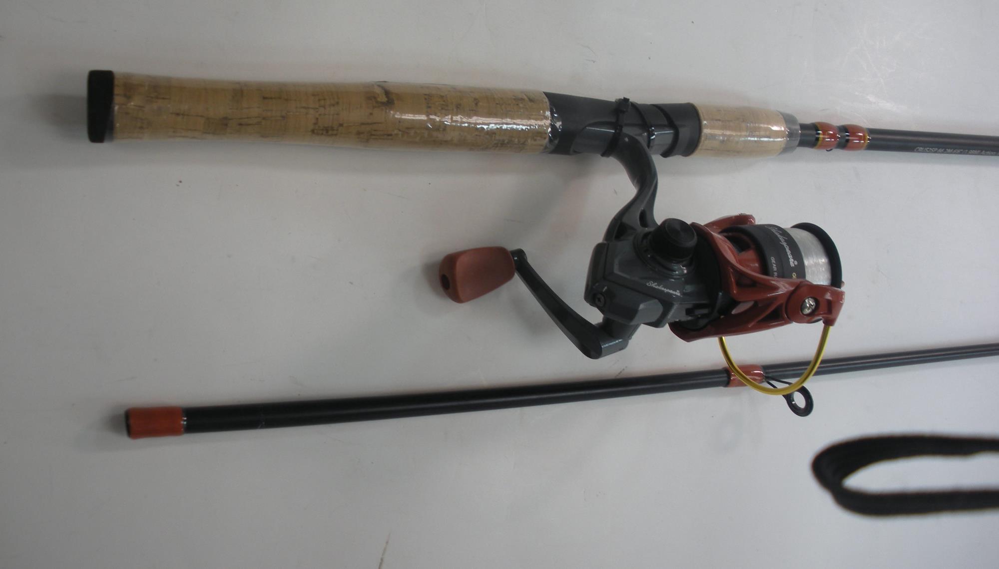 Combo de carrete de varilla giratoria Shakespeare SKPCRUS30662 1532479 Crusader 6 pies 6 pulgadas - Imagen 4 de 6