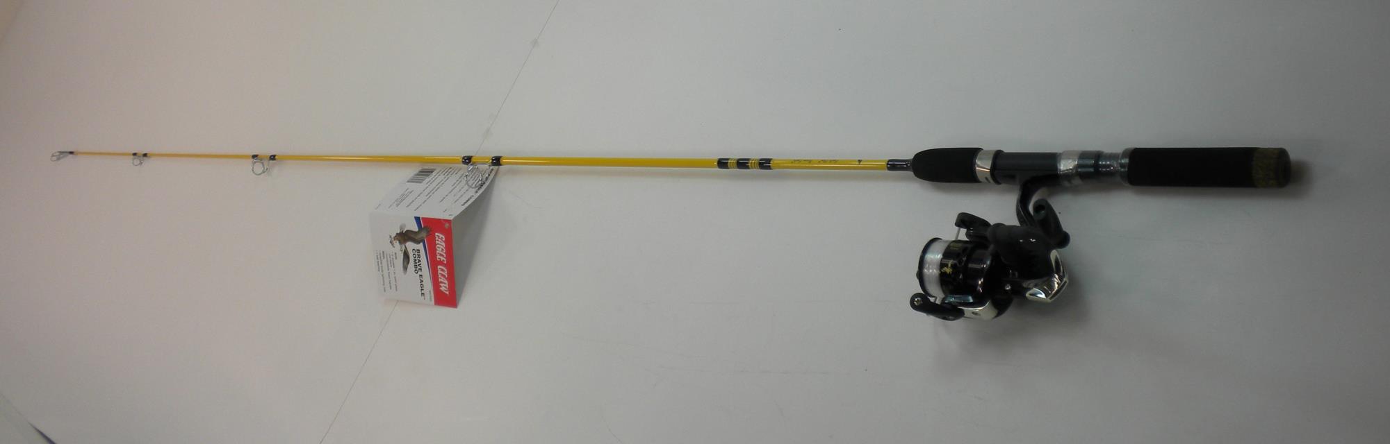 Eagleclaw MS7025 Spinning Rod Reel Combo Brave Eagle