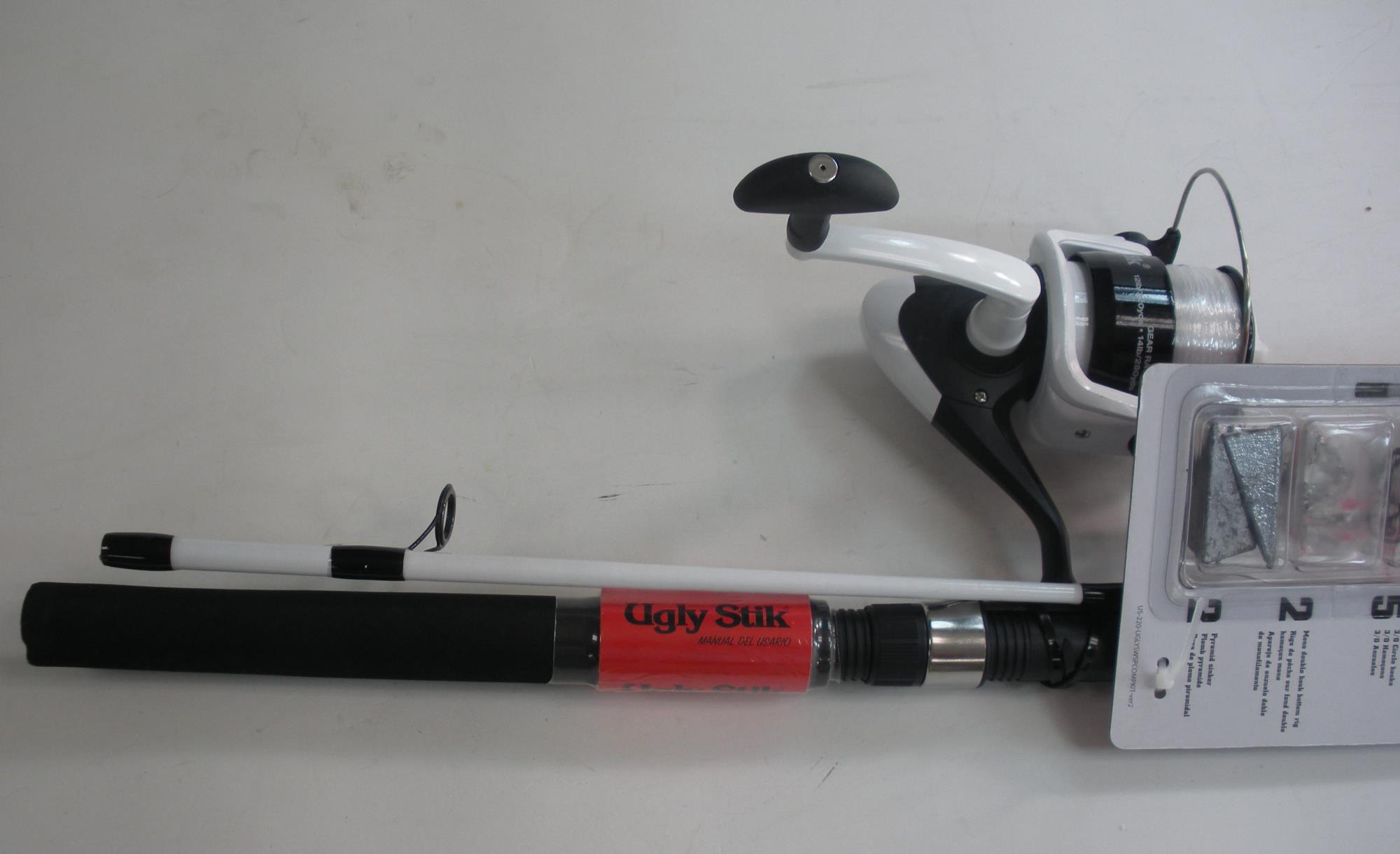 Shakespeare UGLYSWSPCOMPKIT Spinning Rod Reel Combo 1501808