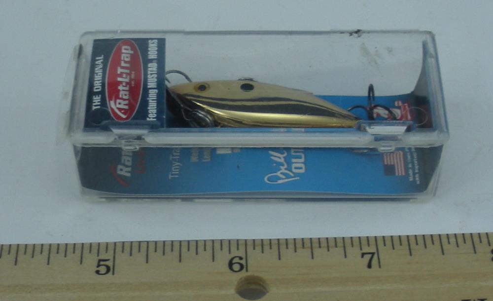 Gold Color Rattle Trap Bill Lewis TT26 Rat-L-Trap Tiny Trap Rattle Trap 1/8 oz Color Gold ...