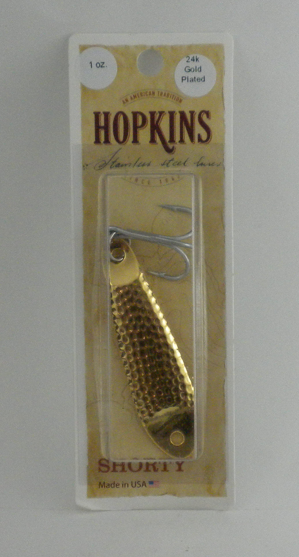 Hopkins 101G 1 Oz Gold Shorty Bucktail | eBay