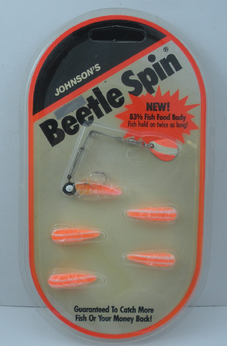 Bassbuster 096-799ml Käfer Spin Orange Weiß Streifen - Bild 1 von 2