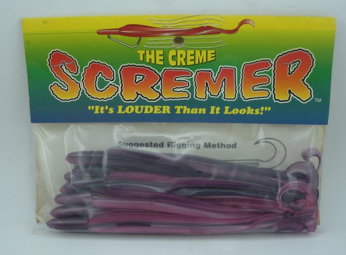 Creme 69299 6" Scremer Worms Color Tequila Sunrise 12CT 24263