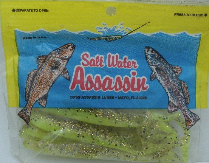 Bass Assassin 4/" Splittail Shads