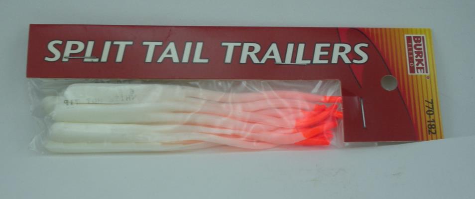 6-3//8 SPINNERBAITS /"WHITE W// RED SPLASHES/" W// SMOOTH NICKEL COLORADO