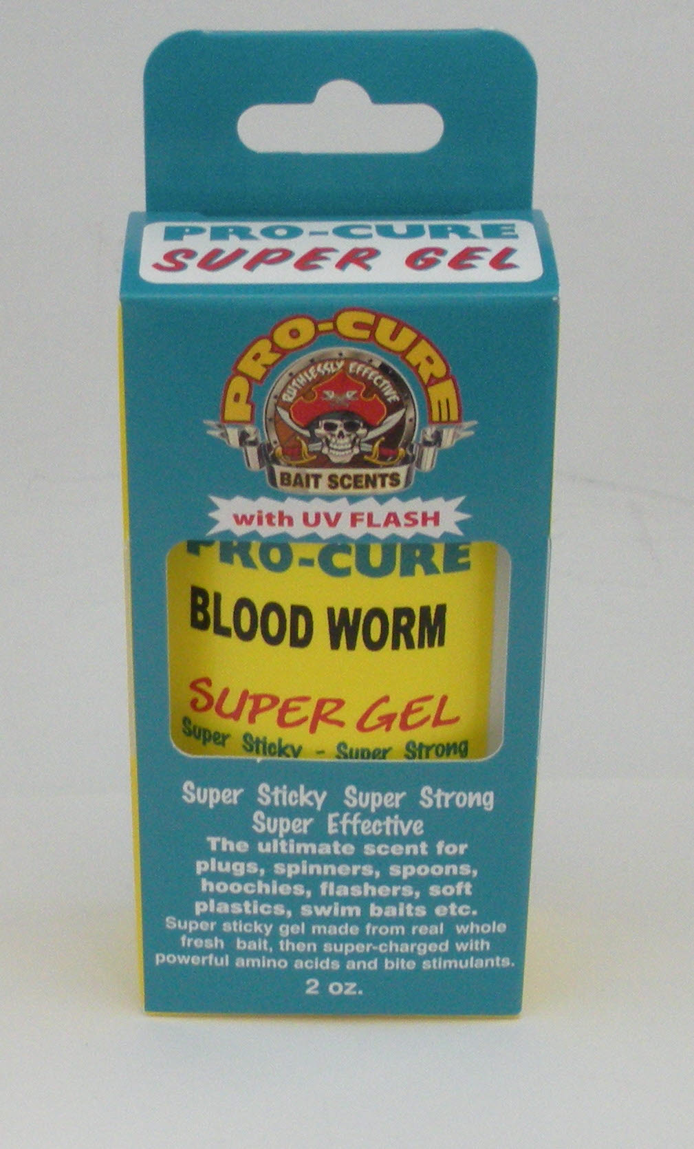 Pro Cure G2-BLD Super Gel Bloodworm 2 oz Bait Scent - Picture 1 of 5
