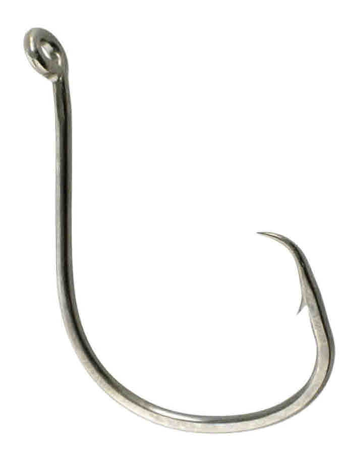 Addya A608BN6/0-25 Offset Wide Bite Octopus Circle Hook Black Nickel Sz6/0 25CT