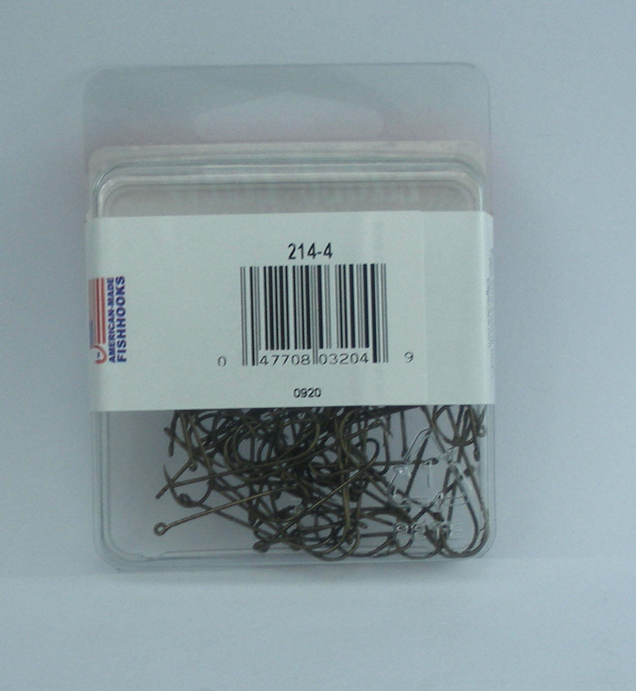 Eagle Claw 214H-4 Bronze Wire Aberdeen Hook Size 4 100CT