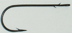 Mustad 32783BLM-1/0 5Ct Powr Needlepoint Worm Hook