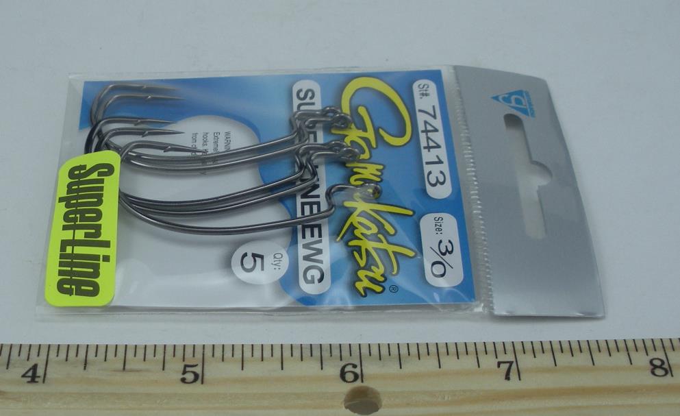 Hameçon Spro Springlock Superline 4/0 EWG WTD - Noir - Lot De 4 - 296414-1/16